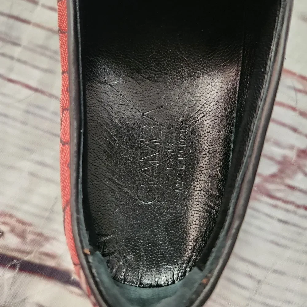 Giamba Giambattista Floral‎ Slip On Sneakers Size 38